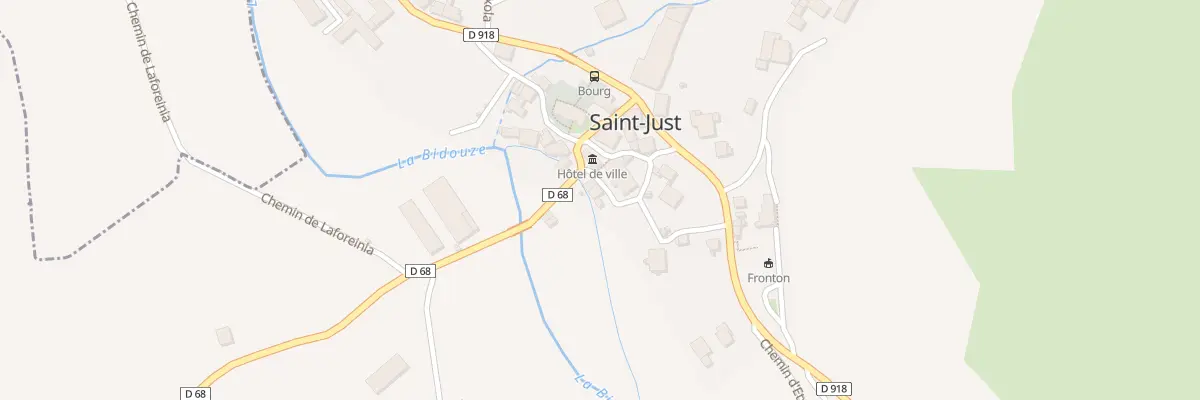 Plan du 5059 Village à Saint-Just-Ibarre