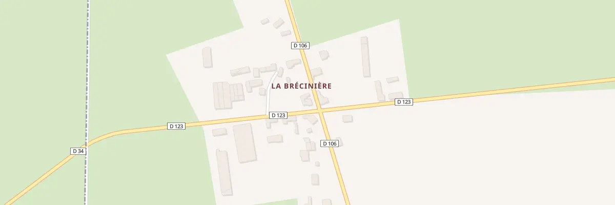 Plan du 23 La Brecinière à Bourgon