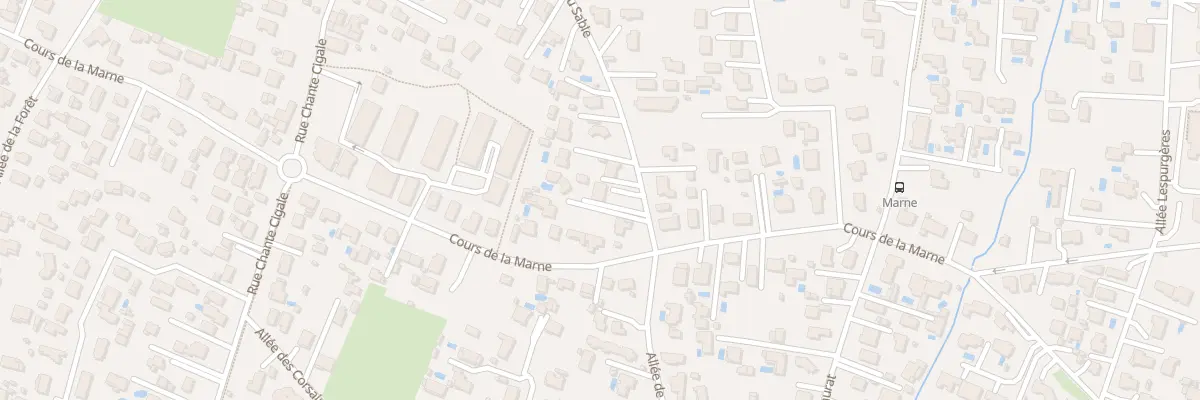 Plan du 36 All du Sable à Gujan-Mestras