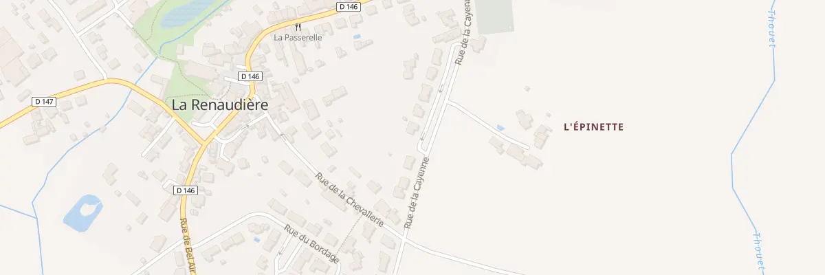 Plan du 17 Rue de la Cayenne (Renaudiere) à Sèvremoine