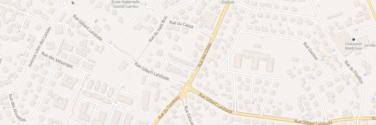 Plan du 9085 Rue des Cibles à Saint-Paul-lès-Dax