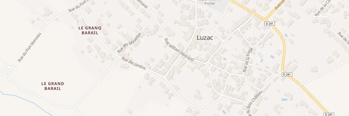 Plan du 4 Rue du Gen Besson à Saint-Just-Luzac