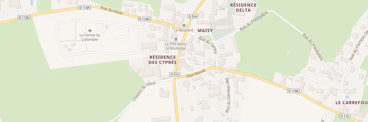 Plan du 1 Rle de la Mairie à Grandcamp-Maisy