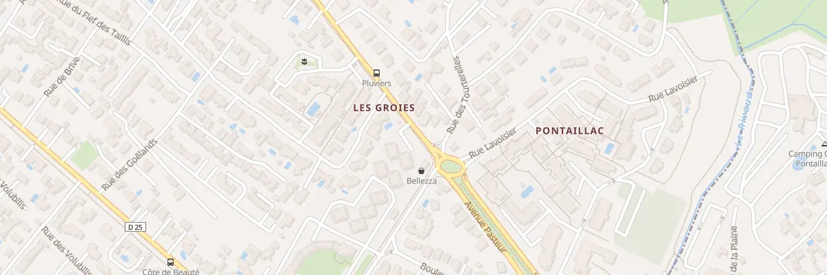 Plan du 4 Av Jousse à Vaux-sur-Mer
