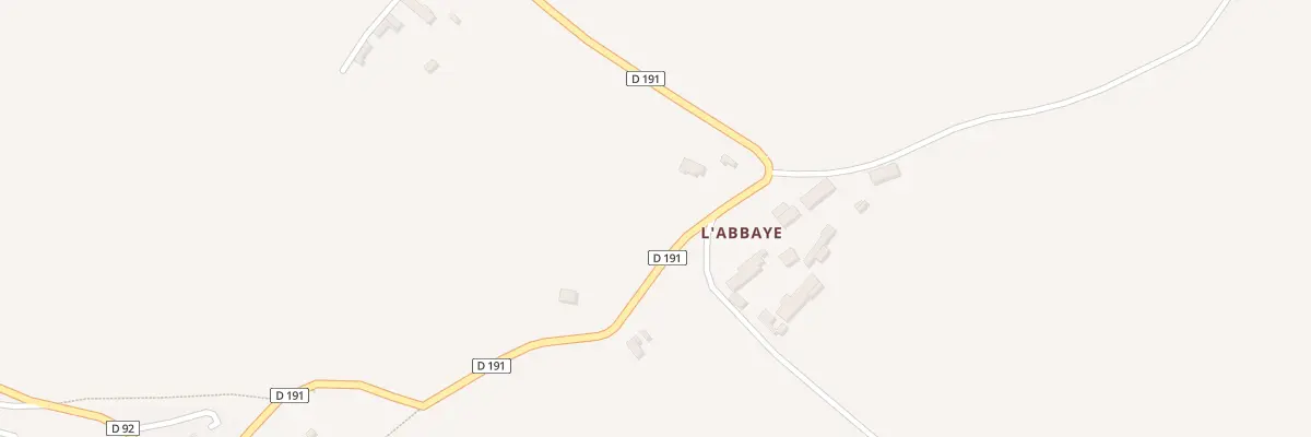 Plan du 5102A L’Abbaye à Villiers-Fossard