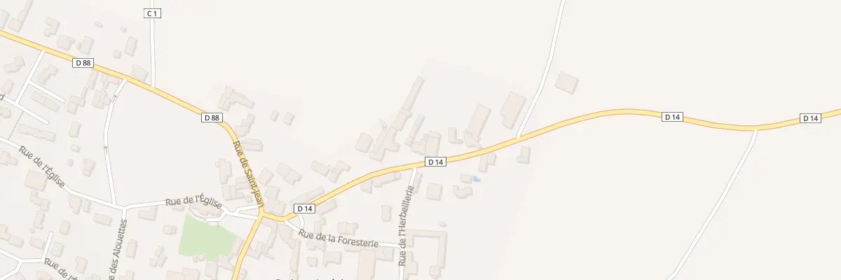Plan du 15 Rue de St Etienne à Saint-Aubin-la-Plaine