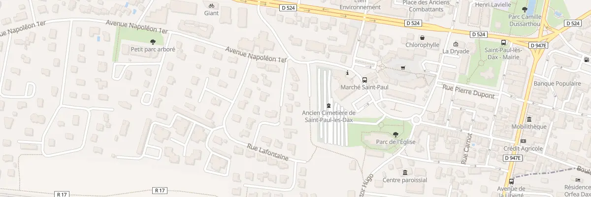 Plan du 5 Rue Pierre Corneille à Saint-Paul-lès-Dax