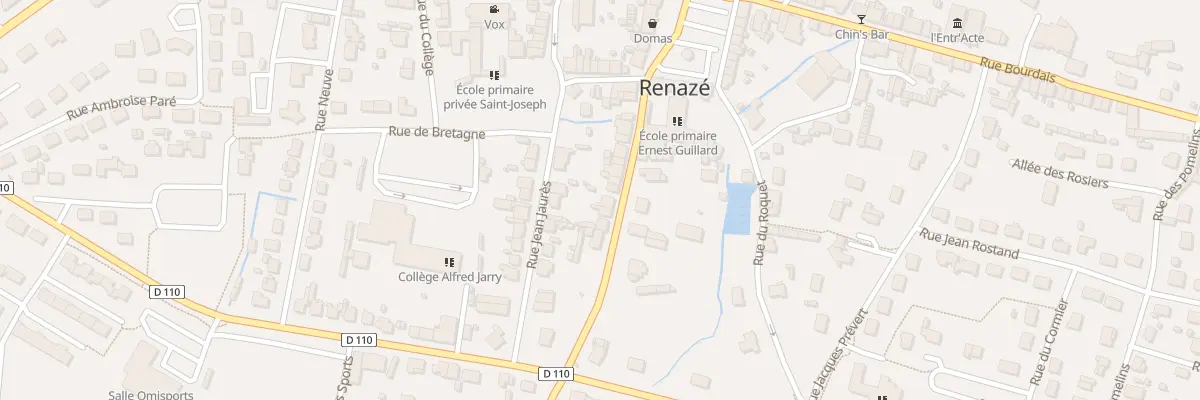 Plan du 17 Rue des Combattants d’Afn à Renazé