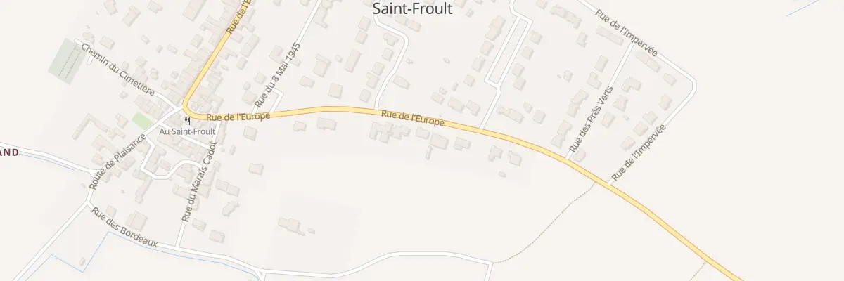 Plan du 88 Rue de l’Europe à Saint-Froult