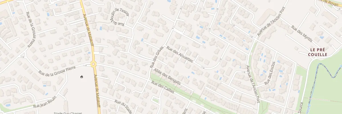 Plan du 3 Rue des Alouettes à Vaux-sur-Mer