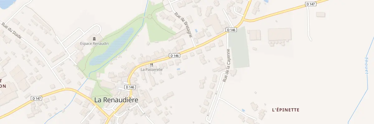 Plan du 29 Rue des Mauges (La Renaudiere) à Sèvremoine