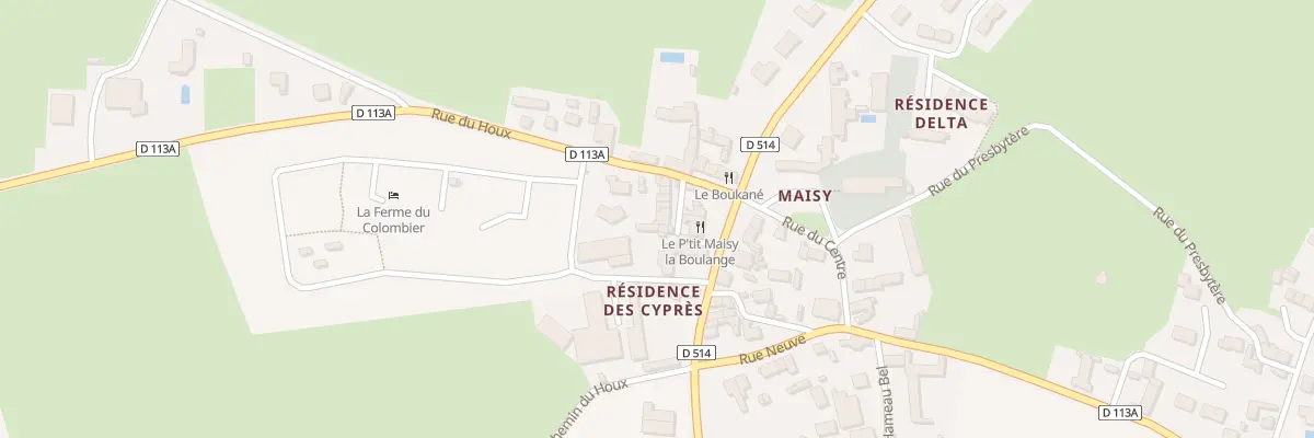 Plan du 4 Imp du Lavoir à Grandcamp-Maisy