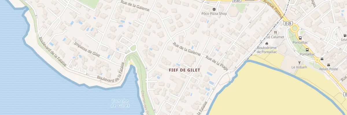 Plan du 14T Rue des Banches de Mer à Vaux-sur-Mer