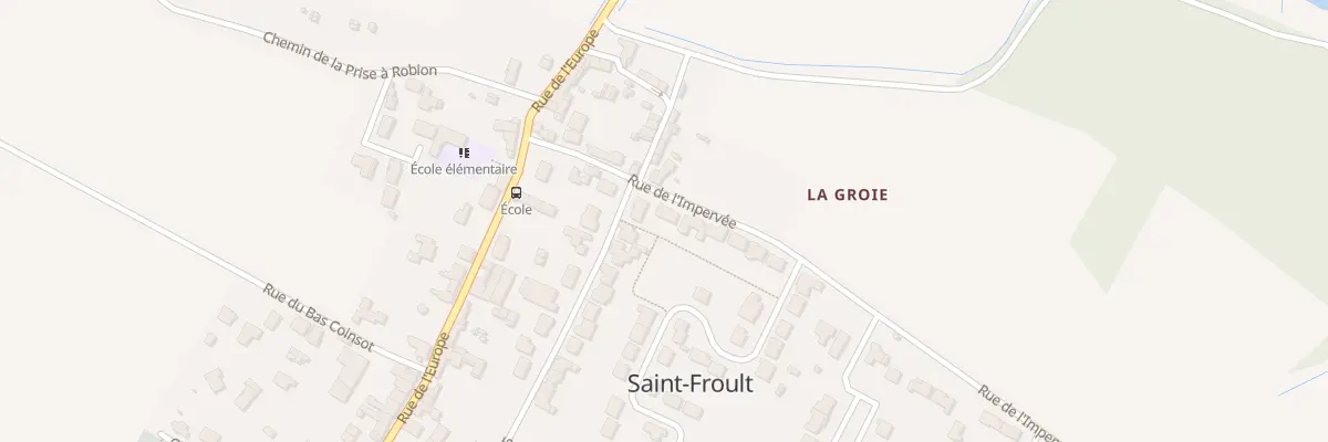Plan du 4 Rue de l’Impervée à Saint-Froult