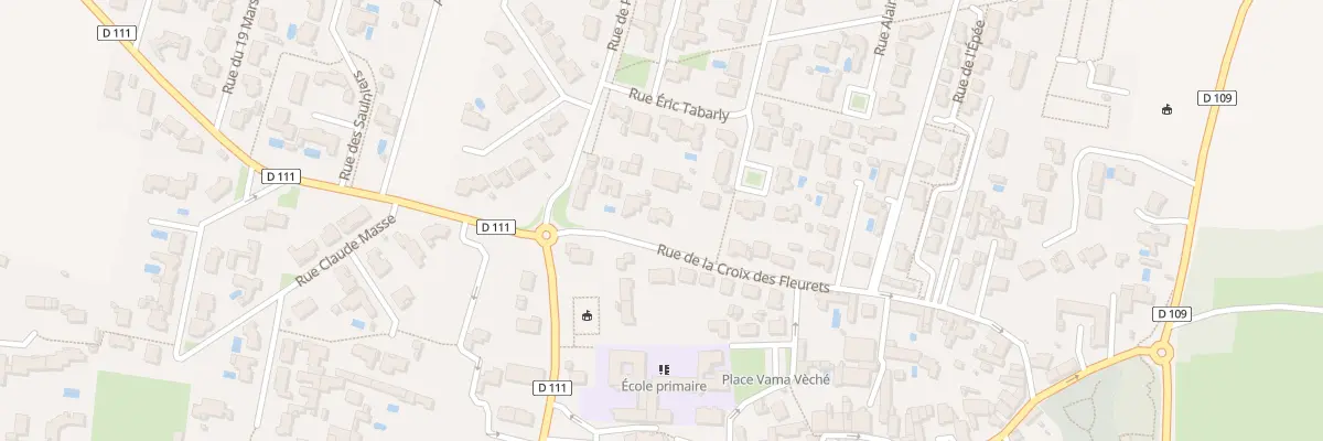 Plan du 18B Rue de la Croix des Fleurets à Salles-sur-Mer