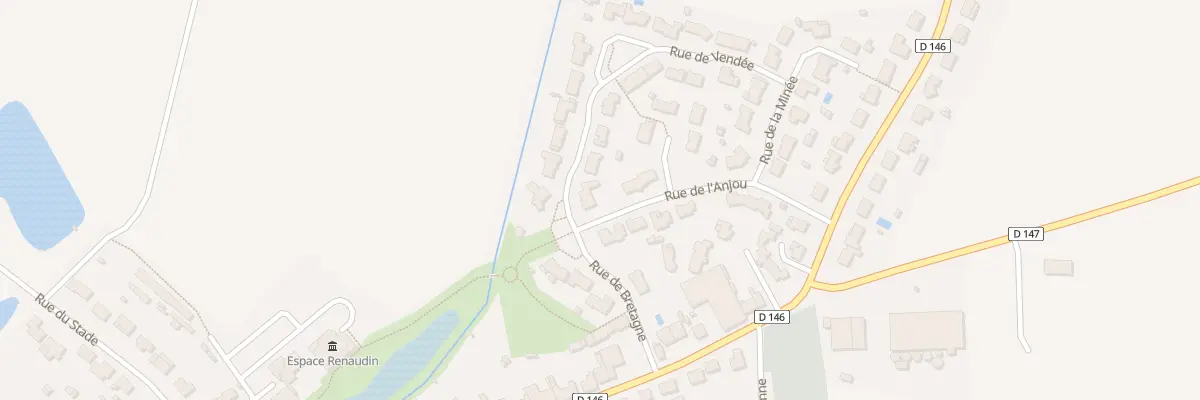 Plan du 1 Rue de Vendee (La Renaudiere) à Sèvremoine