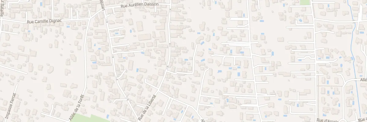 Plan du 63T Rue de la Liberté à Gujan-Mestras