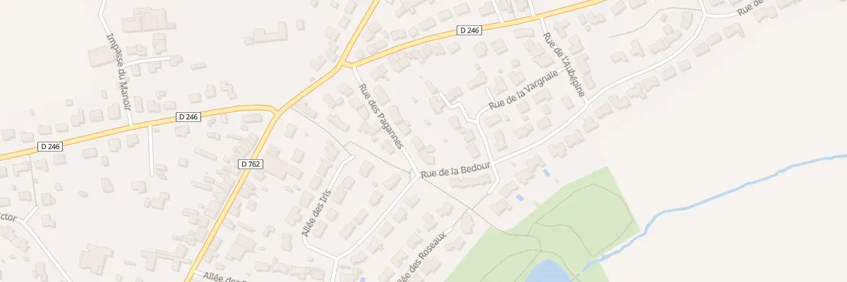 Plan du 7 Rue des Pagannes à Beaupréau-en-Mauges