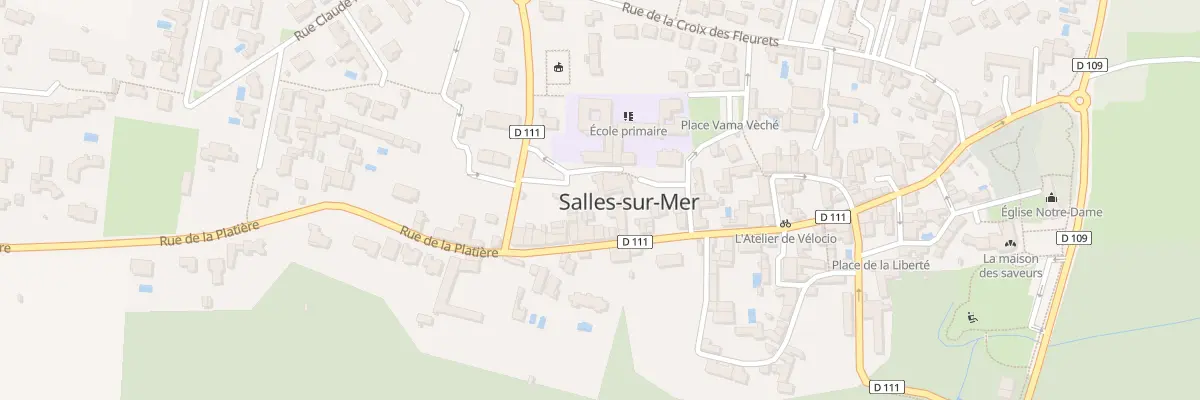 Plan du 14T Rue de Bouteville à Salles-sur-Mer