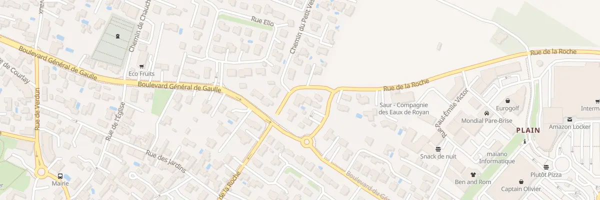 Plan du 27 Rue de la Roche à Vaux-sur-Mer