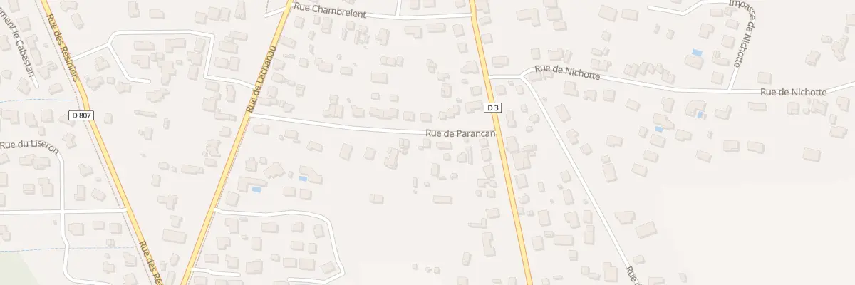Plan du 6 Rue de Parancan à Hourtin