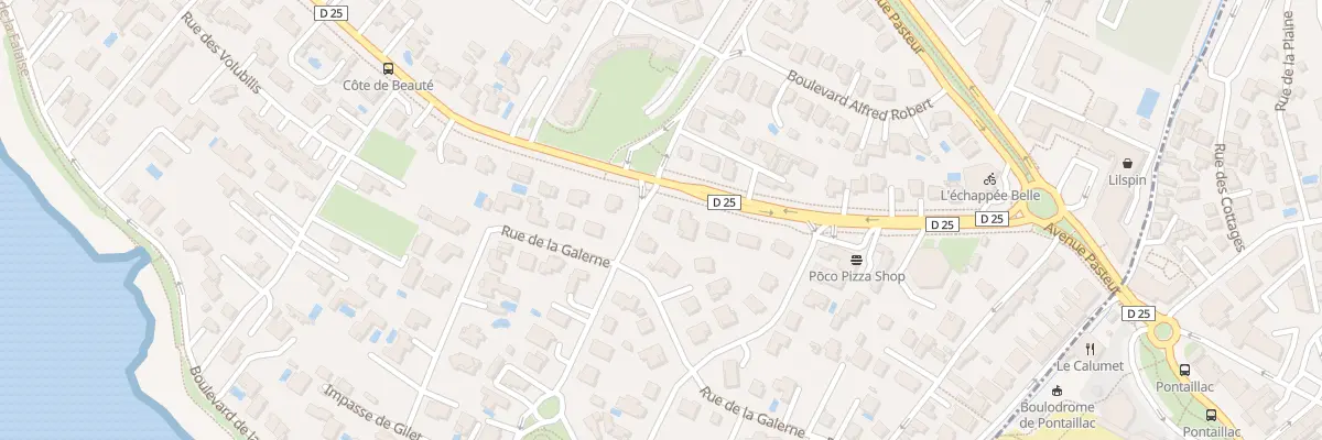 Plan du 26 Bd de la Côte de Beauté à Vaux-sur-Mer