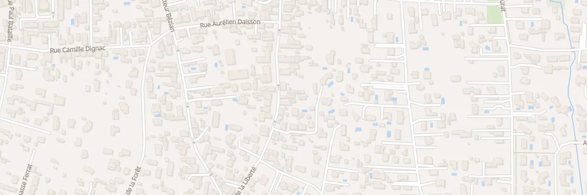 Plan du 55 Rue de la Liberté à Gujan-Mestras