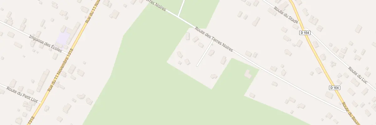 Plan du 21 Rte des Terres Noires à Talais