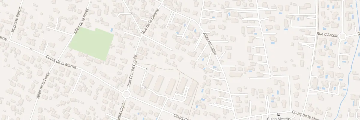 Plan du 1T Rue Chante Cigale à Gujan-Mestras