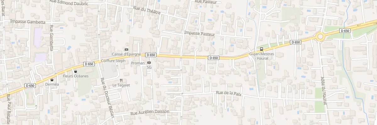 Plan du 1 Rue de la Liberté à Gujan-Mestras