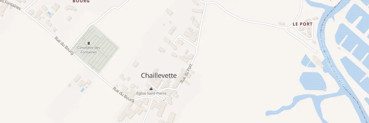 Plan du 15 Rue du Port à Chaillevette