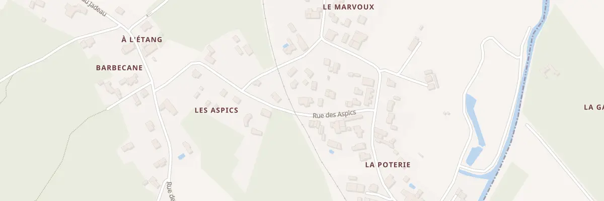 Plan du 15 Rue des Aspics à Chaillevette