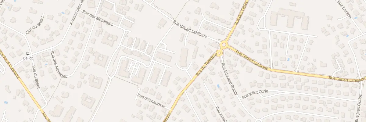 Plan du 35B Rue du Tambour à Saint-Paul-lès-Dax