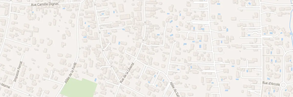 Plan du 65B Rue de la Liberté à Gujan-Mestras