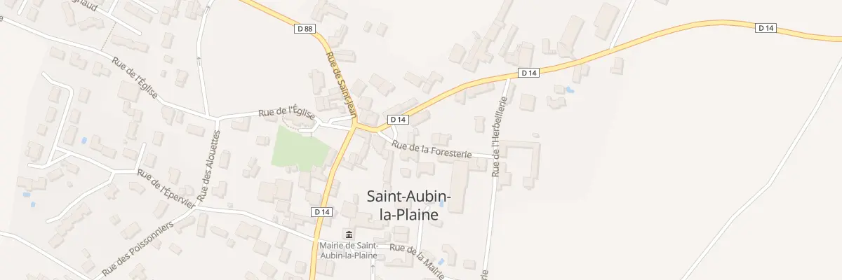 Plan du 5 Rue de la foresterie à Saint-Aubin-la-Plaine