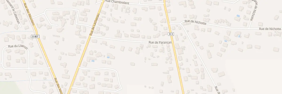 Plan du 8B Rue de Parancan à Hourtin