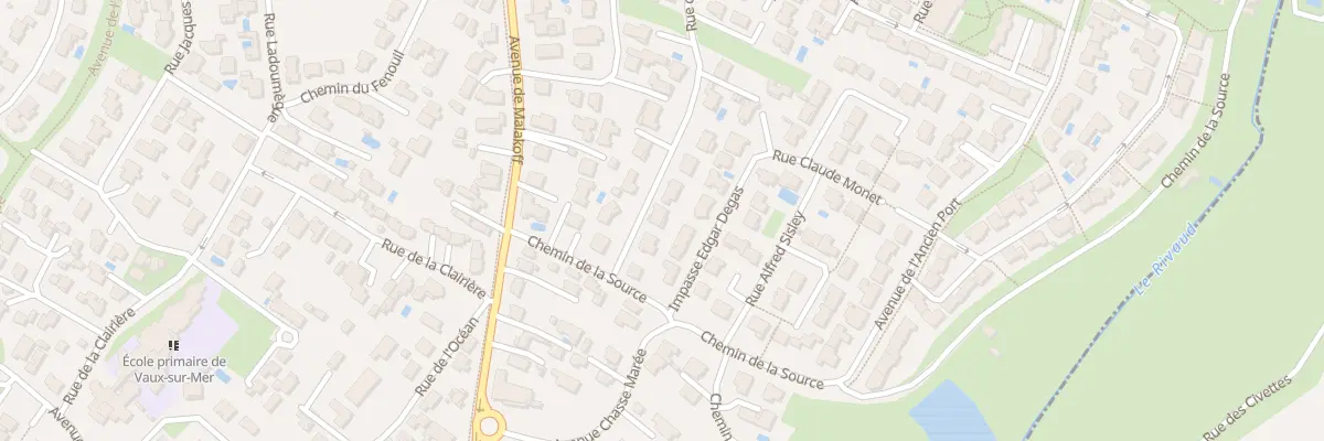 Plan du 28 Rue du Cormier à Vaux-sur-Mer
