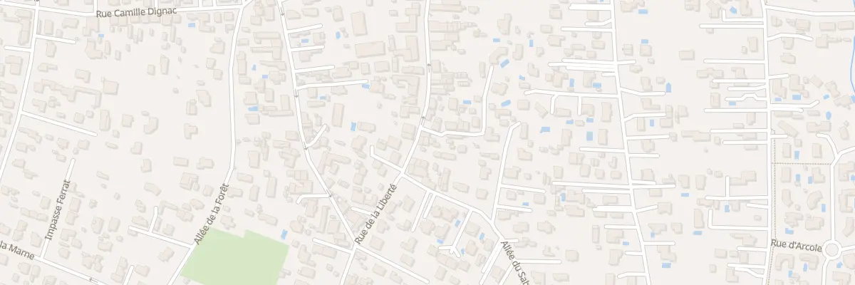 Plan du 69B Rue de la Liberté à Gujan-Mestras