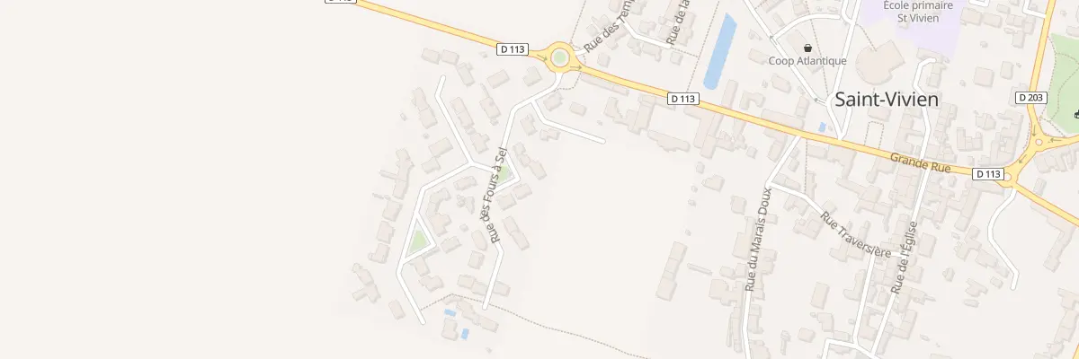 Plan du 7 Rue des Fours à Sel à Saint-Vivien
