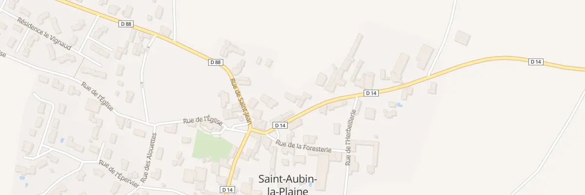 Plan du 5 Rue de St Etienne à Saint-Aubin-la-Plaine