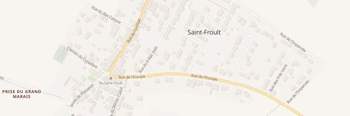 Plan du 71 Rue de l’Europe à Saint-Froult