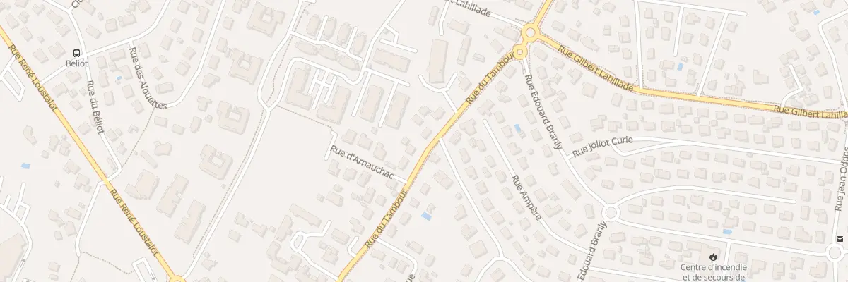 Plan du 33 Rue du Tambour à Saint-Paul-lès-Dax