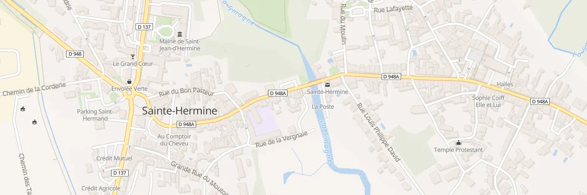 Plan du 35 Rue Georges Clemenceau à Saint-Jean-d’Hermine