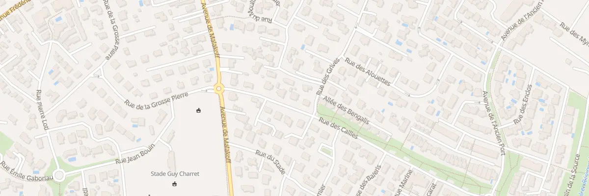 Plan du 14 Rue des Cailles à Vaux-sur-Mer