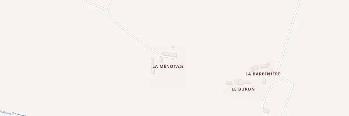 Plan du 5136 La Menotais à Challain-la-Potherie