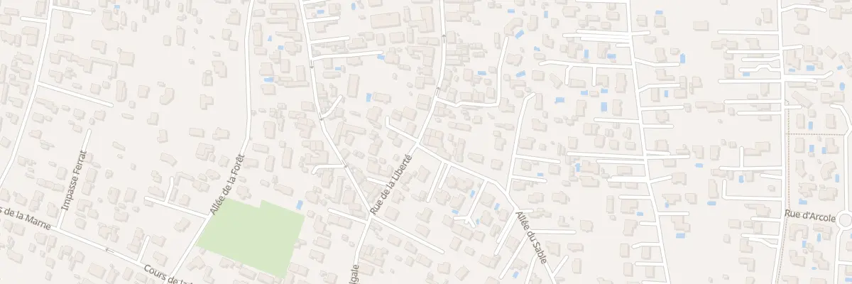 Plan du 75 Rue de la Liberté à Gujan-Mestras