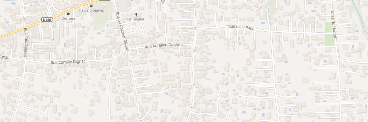 Plan du 36 Rue de la Liberté à Gujan-Mestras