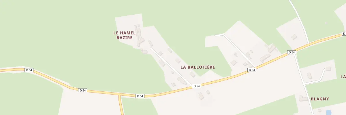 Plan du 1458 Rte du Bois des Vignots à Saint-Clair-sur-l’Elle