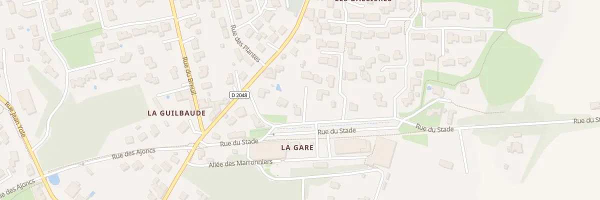 Plan du 7 Rue des Basses Ballières à Mouchamps