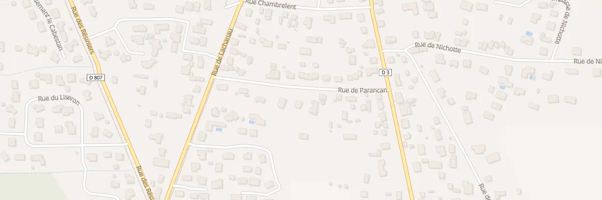 Plan du 10 Rue de Parancan à Hourtin